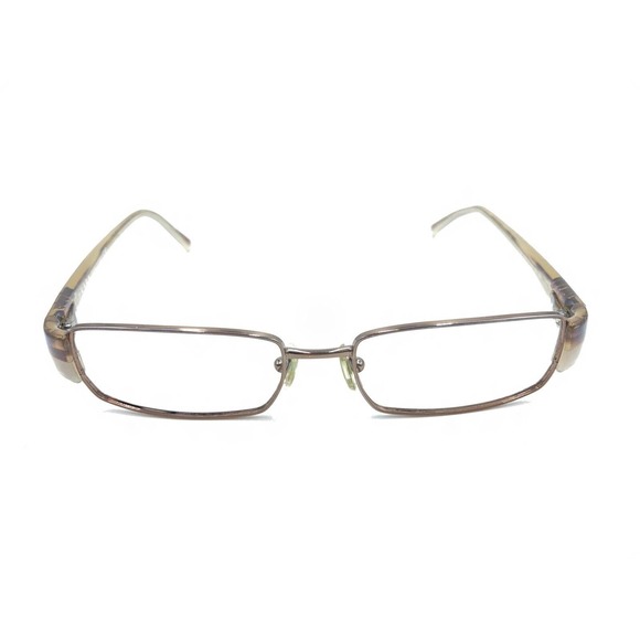 Prada VPR 73H 766-1O1 Brown Beige Eyeglasses Frames 50-16 135 Italy Designer - Picture 2 of 12